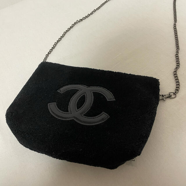 【新品】CHANEL ふわもこバッグ ポーチ ノベルティ