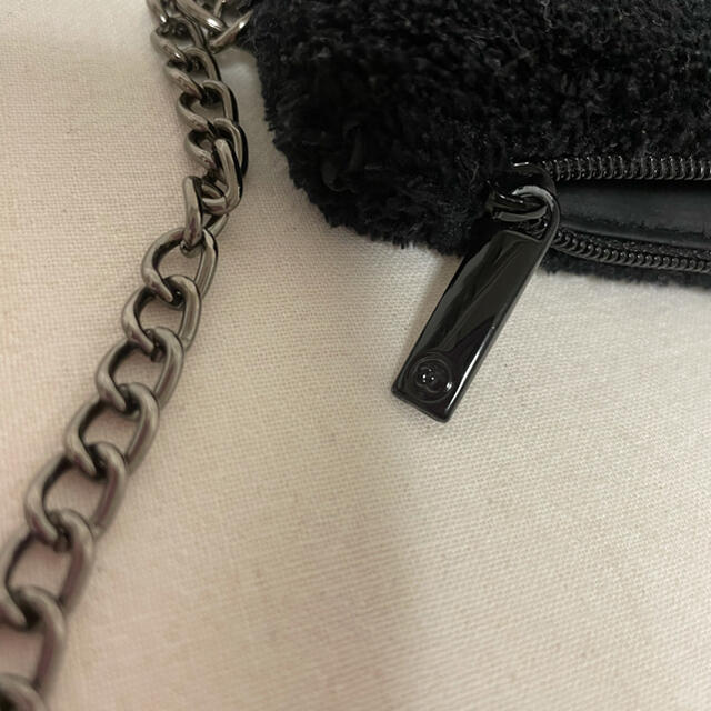 【新品】CHANEL ふわもこバッグ ポーチ ノベルティ