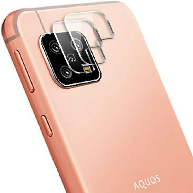 AQUOS sense4 lite basic 5G カメラ 強化ガラスフィルム スマホ/家電/カメラのスマホアクセサリー(保護フィルム)の商品写真