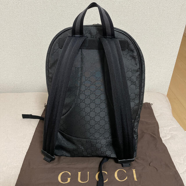 超美品の GUCCI(グッチ) アウトレット リュック GG柄 ナイロン