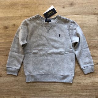 ラルフローレン(Ralph Lauren)のラルフローレン　キッズ　トレーナー　115 スウェット　グレー　裏起毛　子供服(Tシャツ/カットソー)