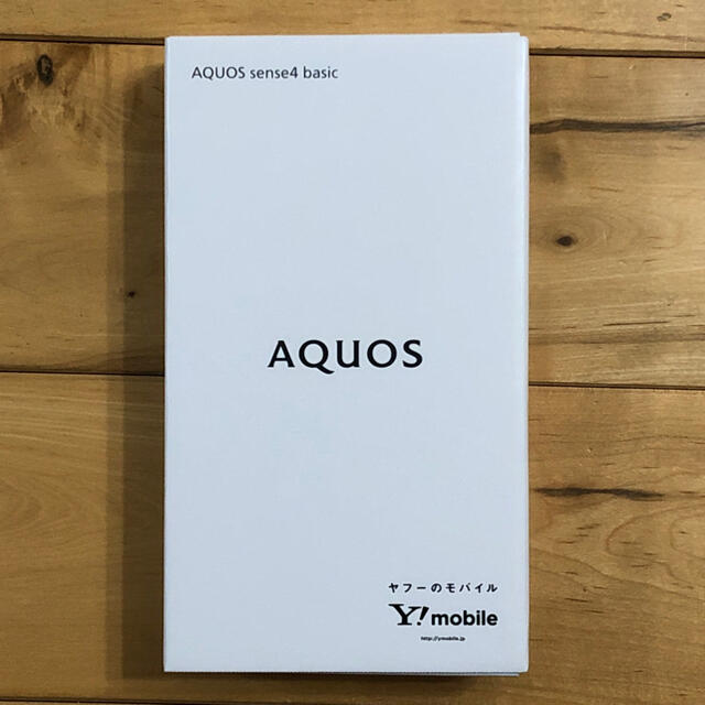 AQUOS(アクオス)のAQUOS sense4 basic black スマホ/家電/カメラのスマートフォン/携帯電話(スマートフォン本体)の商品写真