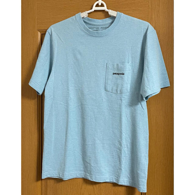 patagonia(パタゴニア)のPatagonia  パタゴニア Tシャツ 水色 メンズのトップス(Tシャツ/カットソー(半袖/袖なし))の商品写真