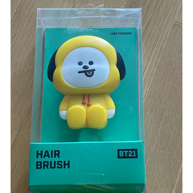 防弾少年団(BTS)(ボウダンショウネンダン)のBTS BT21 ジミン　CHIMMY ヘアブラッシュ エンタメ/ホビーのタレントグッズ(アイドルグッズ)の商品写真