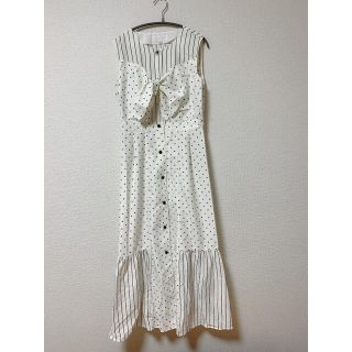 ジルスチュアート(JILLSTUART)の新品ジルスチュアートワンピース♡アプワイザーリッシェスナイデルフレイアイディー(ロングワンピース/マキシワンピース)