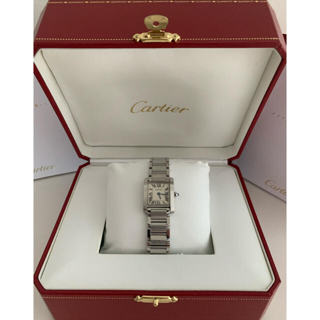 Cartier(カルティエ)のama様専用。カルティエ☆タンクフランセーズ SM レディースのファッション小物(腕時計)の商品写真