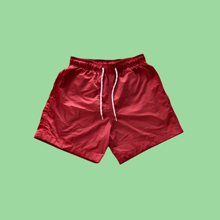 エイチアンドエイチ(H&H)のH&M nylon swim shorts xs red used(ショートパンツ)