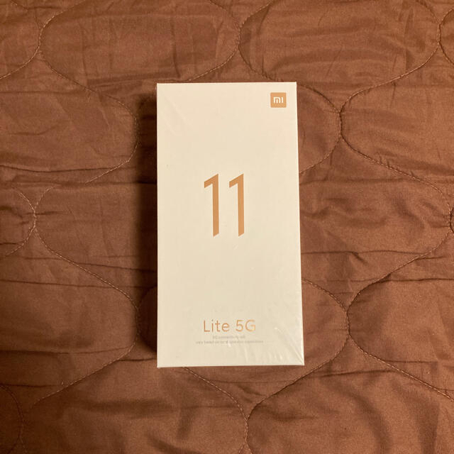 【美品】Xiaomi Mi 11 Lite 5G トリュフブラック