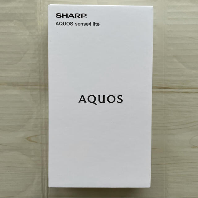 《新品未使用》AQUOS sense4 lite ブラック 64 GB