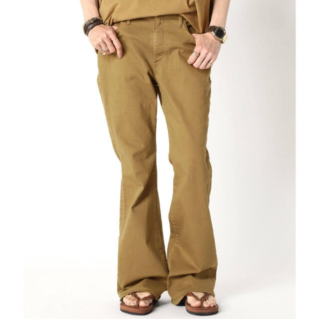 新品 MUSE【SURT/サート】 Coffee dyeing パンツ-