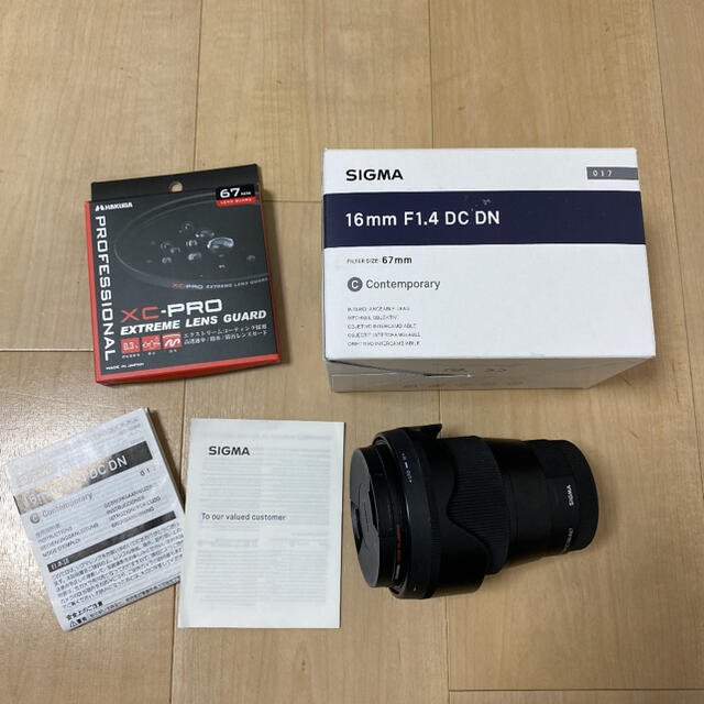 SIGMA(シグマ)のSIGMA 16 F1.4 DC DN CANON EF-M mount スマホ/家電/カメラのカメラ(レンズ(単焦点))の商品写真