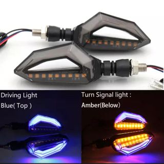 【送料無料】　LED ウィンカー　ポジション　アメリカン　ライト  青　ブルー(パーツ)