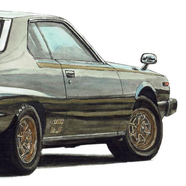 日産(ニッサン)のNC-806スカイライン211/C210限定版画サイン額装作家平右ヱ門 自動車/バイクの自動車(カタログ/マニュアル)の商品写真