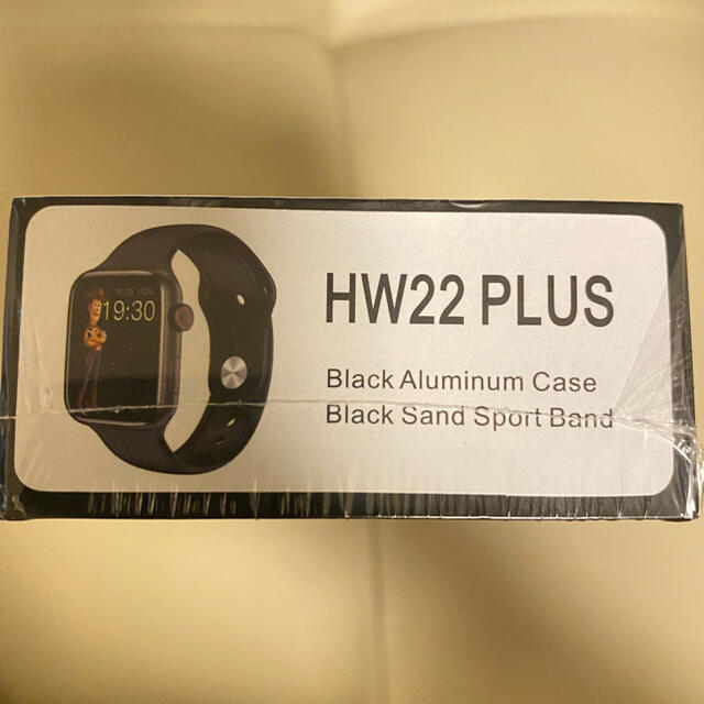 【箱無し特価】スマートウォッチHW22 Plus 日本語対応 ブラック メンズの時計(腕時計(デジタル))の商品写真