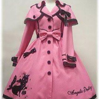 アンジェリックプリティー(Angelic Pretty)のAngelic Pretty おでかけショコラちゃんトレンチコート(トレンチコート)