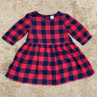 ベビーギャップ(babyGAP)のGAPチェックワンピース(ワンピース)