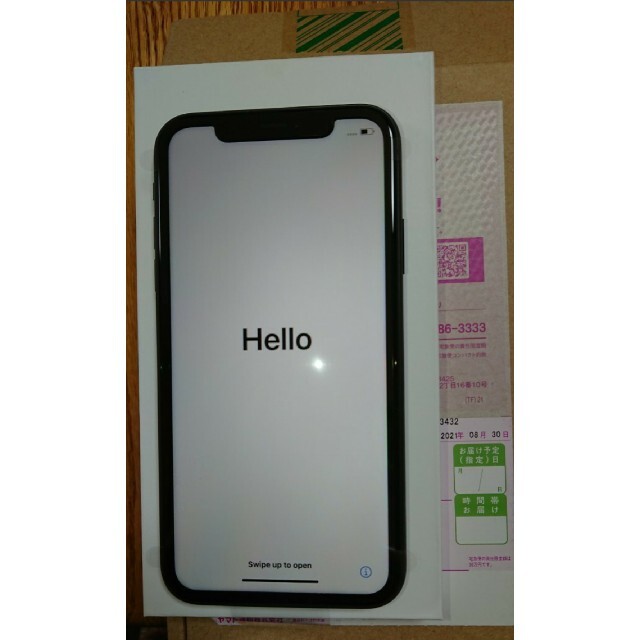 Apple(アップル)のiPhone11 64GB ブラック 新品未使用 Apple SIMフリー  スマホ/家電/カメラのスマートフォン/携帯電話(スマートフォン本体)の商品写真