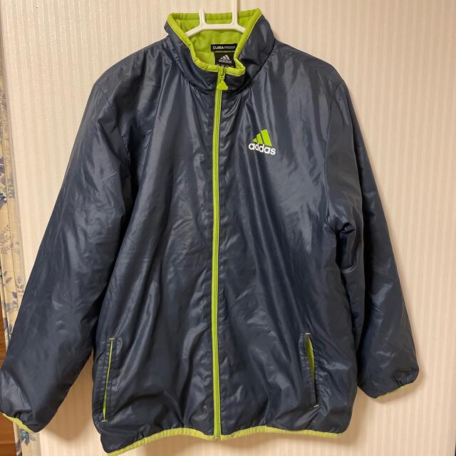 adidas(アディダス)のアディダス　adidas ジャンバー　中綿入り　150 キッズ/ベビー/マタニティのキッズ服女の子用(90cm~)(ジャケット/上着)の商品写真