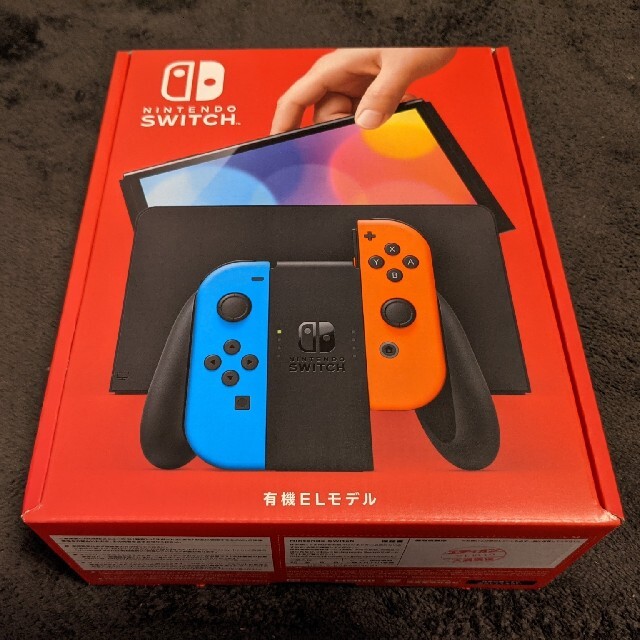 家庭用ゲーム機本体Nintendo Switch 有機ELモデル ネオンブルー ネオンレッド
