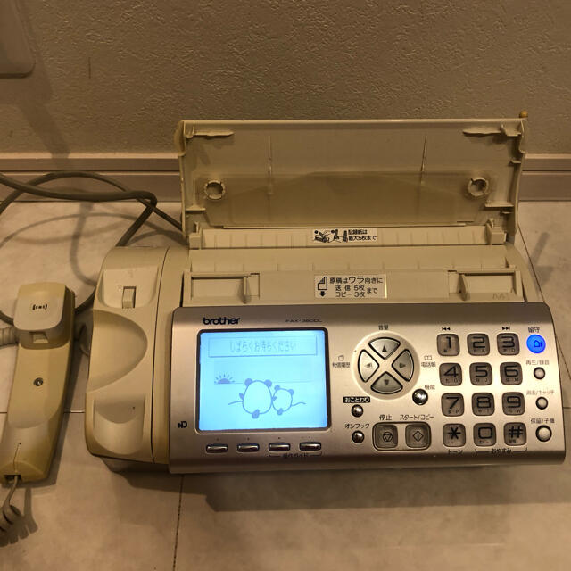 商店 brother FAX-380DL ファックス付き電話機