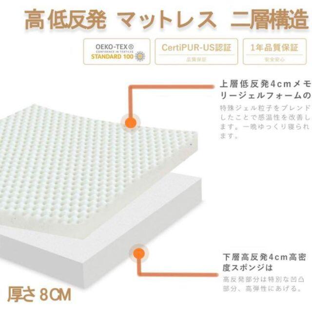 ❤ゆったりダブルサイズ❣今までのマットレスの常識を変える無重力睡眠