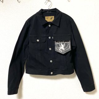 アニエスベー(agnes b.)の希少 agnes b 90S 古着 Dead Stock Gジャン トカゲタグ(Gジャン/デニムジャケット)