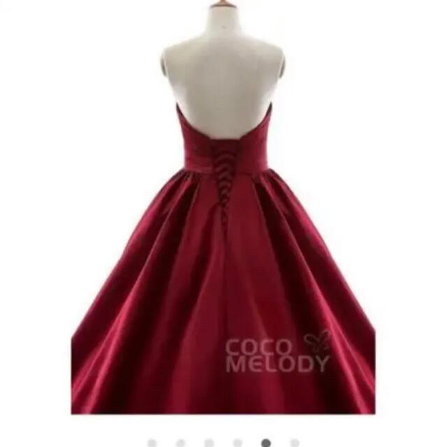 カラードレス　ココメロディ　10/23まで値下げ！ レディースのフォーマル/ドレス(ウェディングドレス)の商品写真