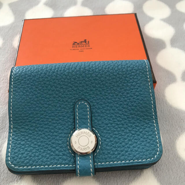 エルメス HERMES ドゴン 名刺入れ 財布 可愛いクリスマスツリーや