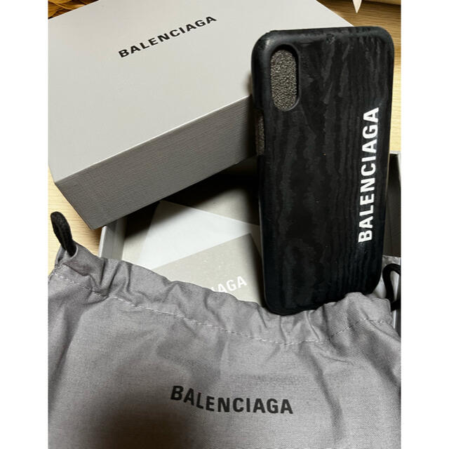 正規品! BALENCIAGA XSケース バレンシアガ iPhone - モバイルケース 
