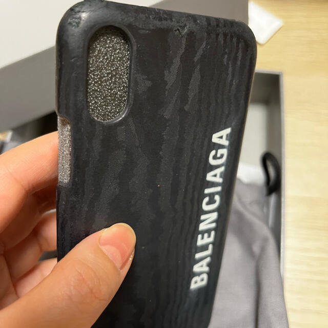 Balenciaga(バレンシアガ)のmomo様　専用　iPhone XS ケース　バレンシアガ  スマホ/家電/カメラのスマホアクセサリー(iPhoneケース)の商品写真