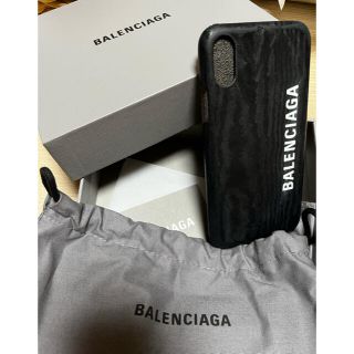 バレンシアガ(Balenciaga)のmomo様　専用　iPhone XS ケース　バレンシアガ (iPhoneケース)