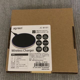 agreen  Wireless Charger JC-W101(バッテリー/充電器)