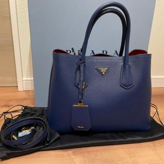 【美品】PRADA SAFFIANO CUIR 2WAYバッグ サフィアーノ