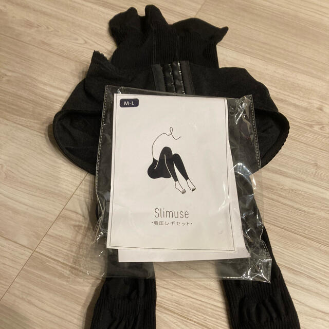 Slimuse  スリミューズ 着圧レギセット M-Lサイズ コスメ/美容のダイエット(エクササイズ用品)の商品写真