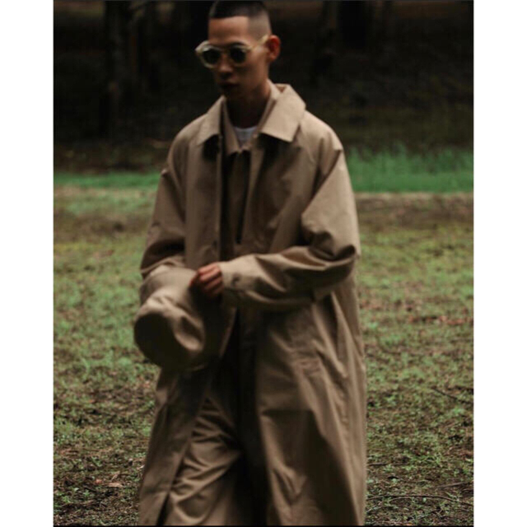 sillage  SAND VENTILE BELTED LONG COAT メンズのジャケット/アウター(トレンチコート)の商品写真