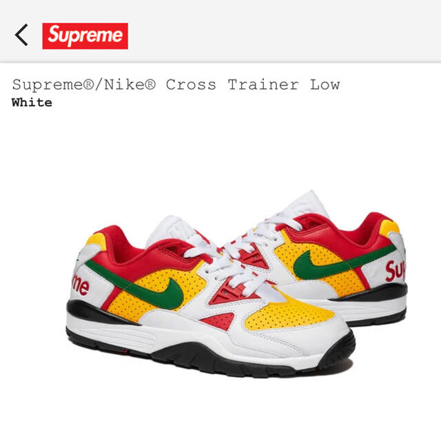 選べる2個セット 【最強映え】Supreme×NIKE コラボ ゴールド