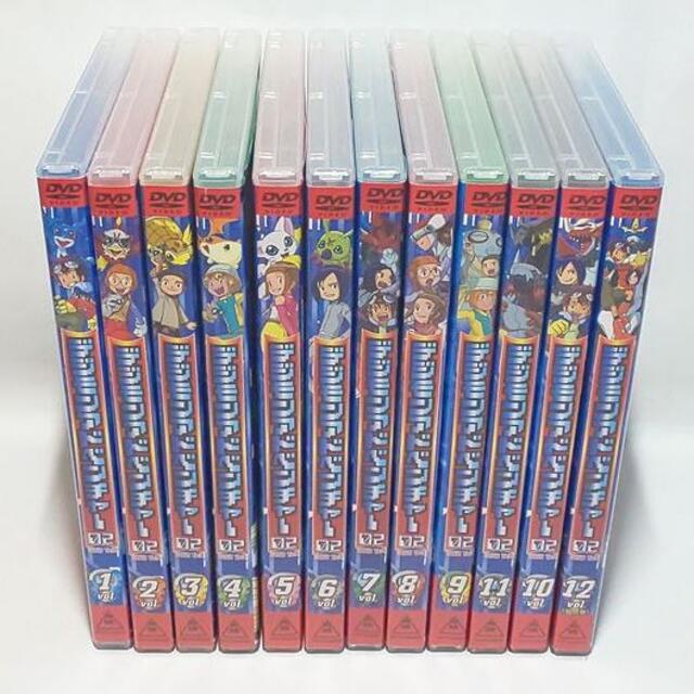 わずかなスレ有り完品♪　デジモンアドベンチャー02　全12巻セット　DVD