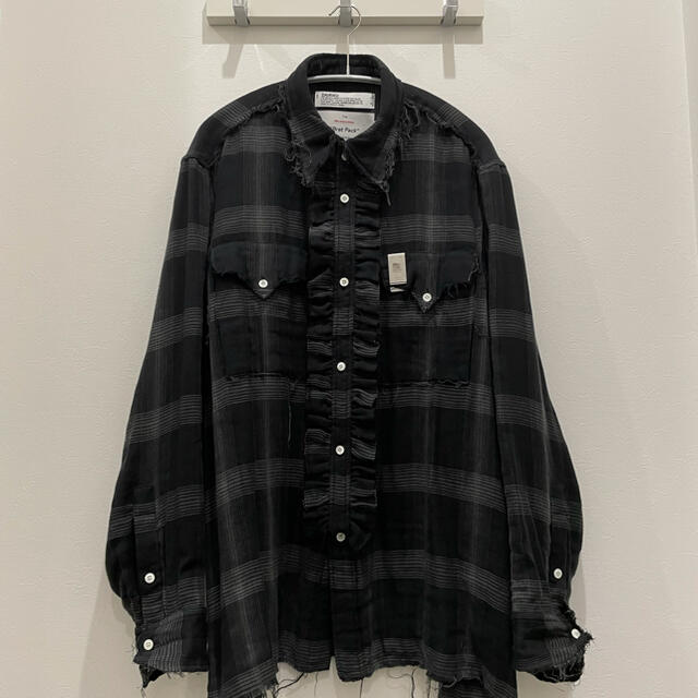 UNUSED - 21AW DAIRIKU Triple gauze Frill checkの通販 by fu's UNUSED - 21AW DAIRIKU Triple gauze Frill checkの通販 by fu's