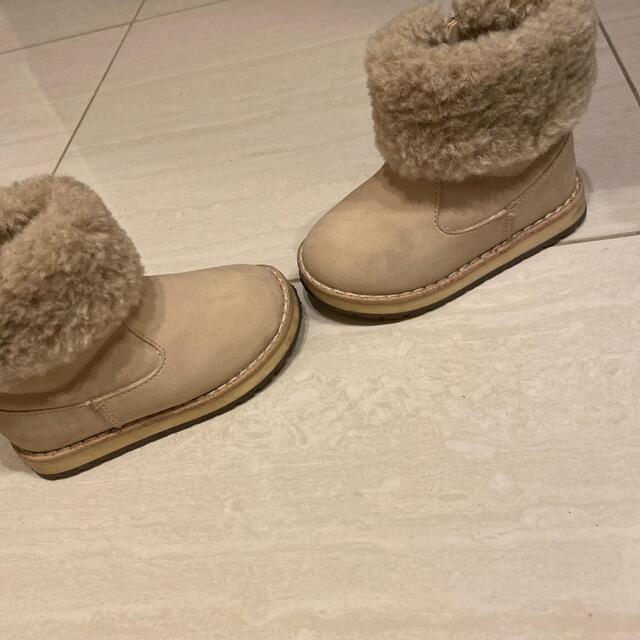 ZARA KIDS(ザラキッズ)のZARA ブーツ　20サイズ キッズ/ベビー/マタニティのベビー靴/シューズ(~14cm)(ブーツ)の商品写真