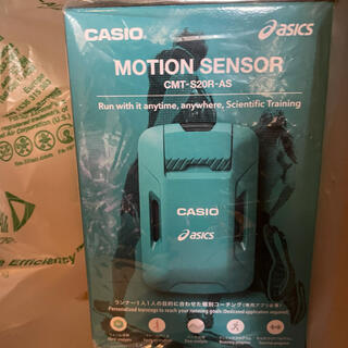カシオ(CASIO)のCASIO asics motion sensor アシックスモーションセンサー(トレーニング用品)