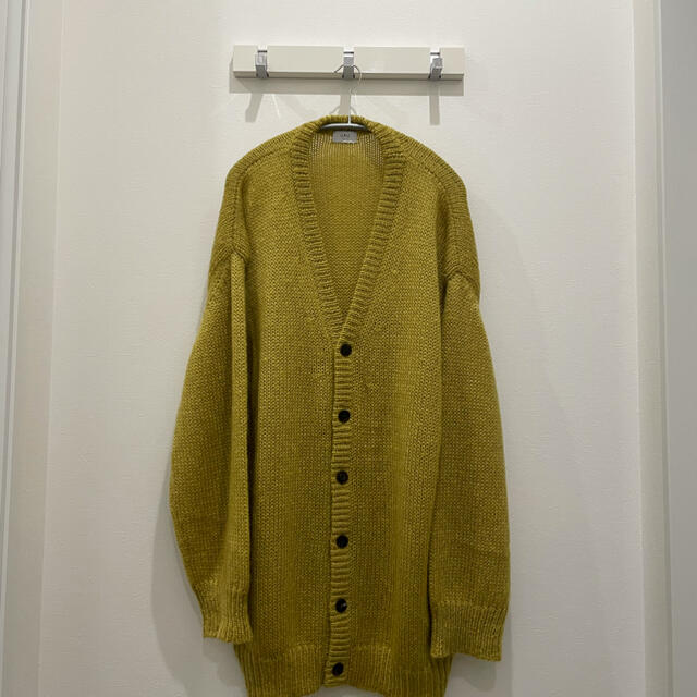 1LDK SELECT(ワンエルディーケーセレクト)のURU TOKYO 21AW MOHAIR Cardigan メンズのトップス(カーディガン)の商品写真