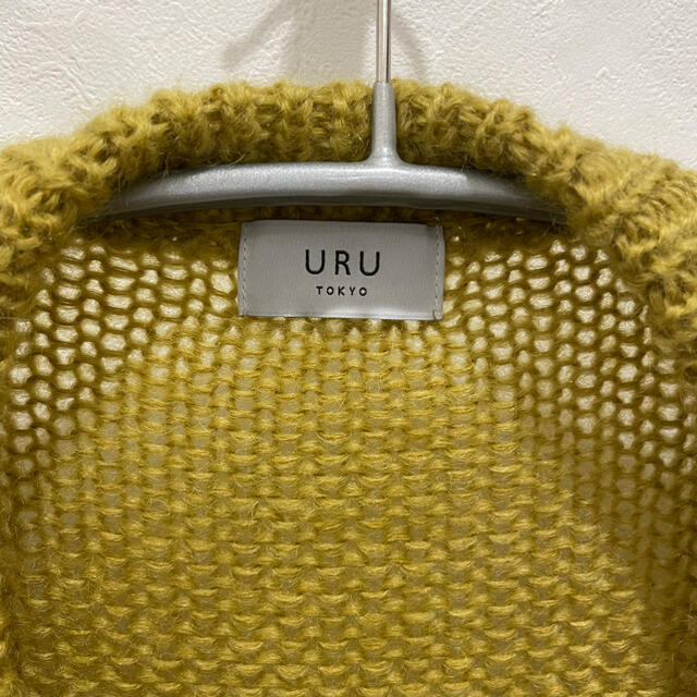 1LDK SELECT(ワンエルディーケーセレクト)のURU TOKYO 21AW MOHAIR Cardigan メンズのトップス(カーディガン)の商品写真