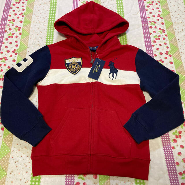 Ralph Lauren(ラルフローレン)の新品 ラルフローレン パーカー 130 キッズ/ベビー/マタニティのキッズ服男の子用(90cm~)(ジャケット/上着)の商品写真