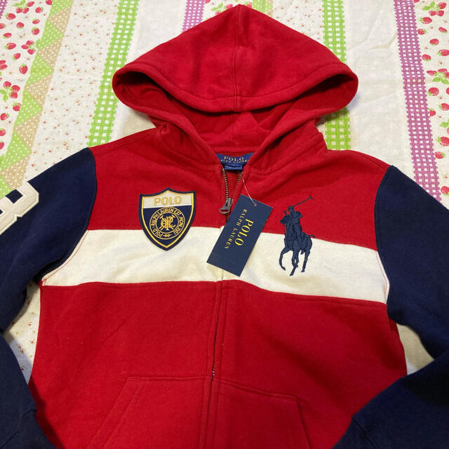 Ralph Lauren(ラルフローレン)の新品 ラルフローレン パーカー 130 キッズ/ベビー/マタニティのキッズ服男の子用(90cm~)(ジャケット/上着)の商品写真