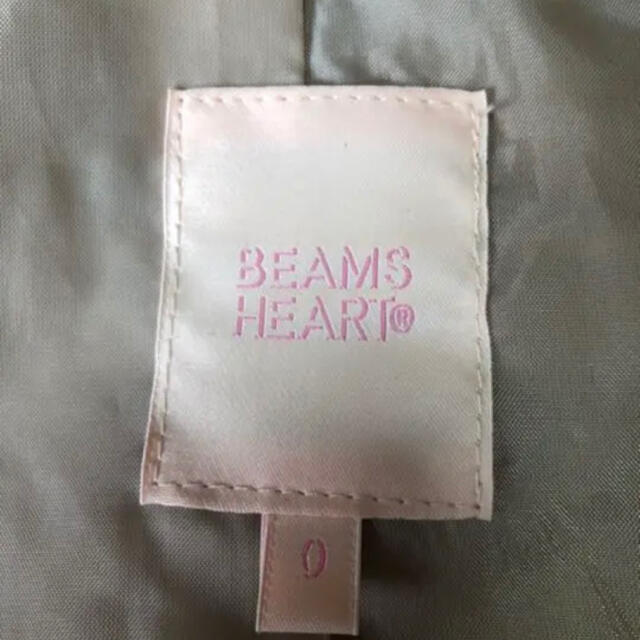 BEAMS(ビームス)のBEAMS HEART ビームスハート ロングコートベージュ レディース レディースのジャケット/アウター(ロングコート)の商品写真