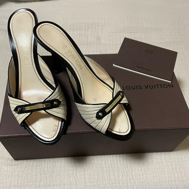 ☆超目玉】 最終値下げ!ルイヴィトン VUITTON ヒール 靴 箱付き - www