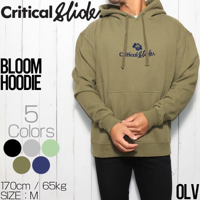 クリティカルスライド BLOOM HOODIE プルオーバーパーカー