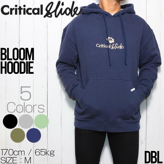 クリティカルスライド BLOOM HOODIE プルオーバーパーカー