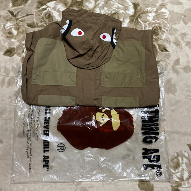 APE BAPE KAWS  POCKET ジャケット　パーカー　WIDE XLメンズ