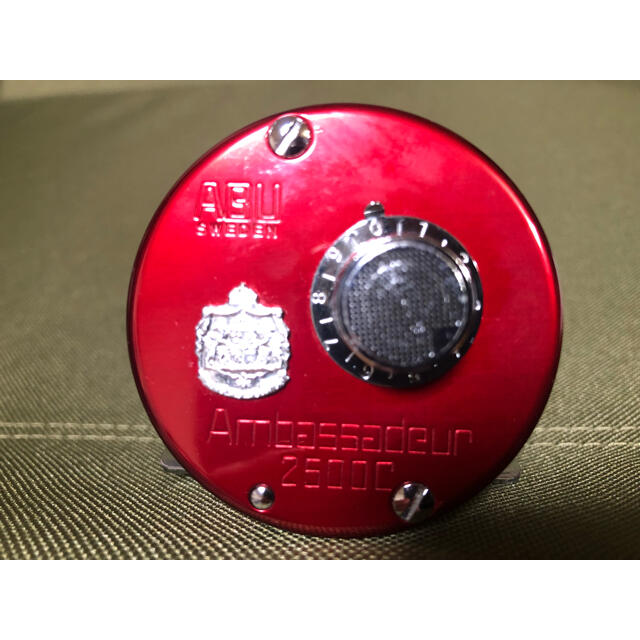 AbuGarcia Ambassadeur2500c RED 2